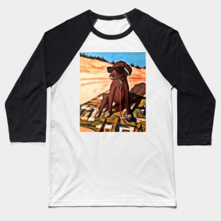 Mumford the Beach Dog Baseball T-Shirt